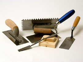 Инструменты и порядок действий при выполнении мелких штукатурных работ